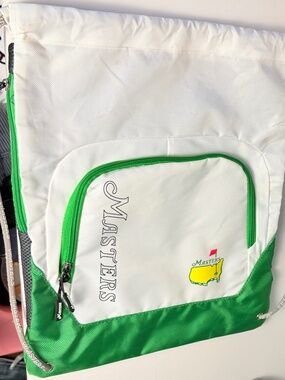 MASTERS Golf Tournament Officially Licensed large Bag/Backpack NWOT